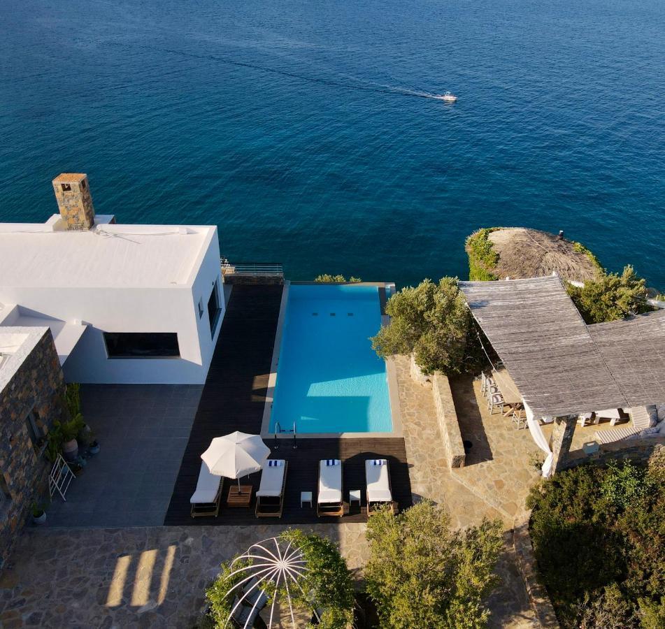 Villa Aiolos: Above The Sea, Within Agios Nikolaos Ngoại thất bức ảnh