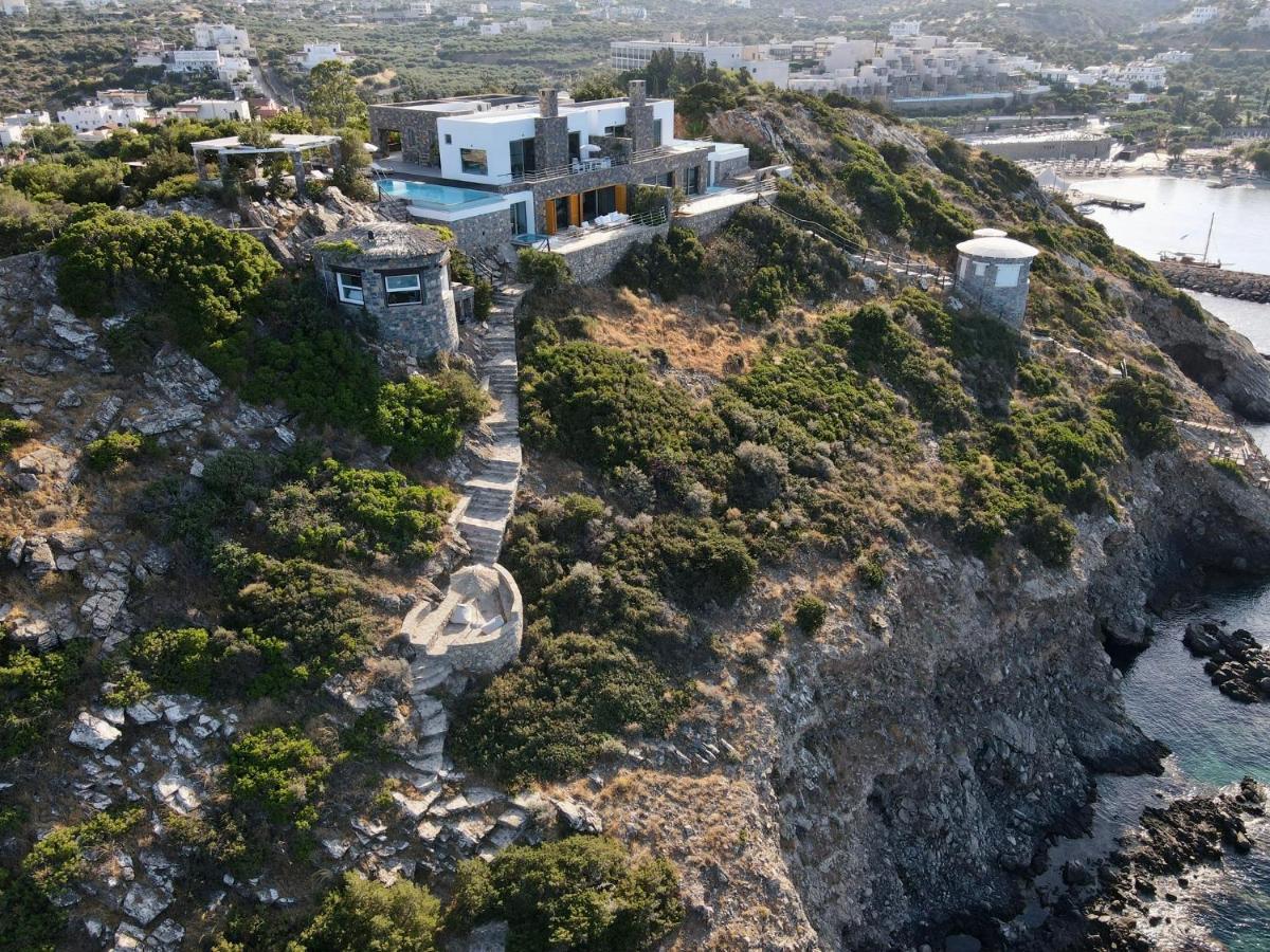Villa Aiolos: Above The Sea, Within Agios Nikolaos Ngoại thất bức ảnh