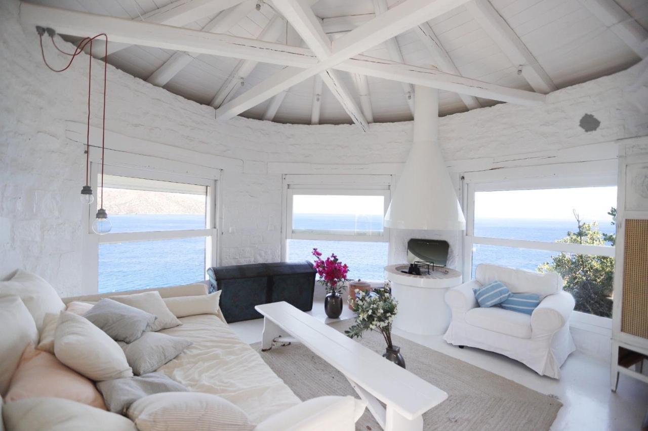 Villa Aiolos: Above The Sea, Within Agios Nikolaos Ngoại thất bức ảnh