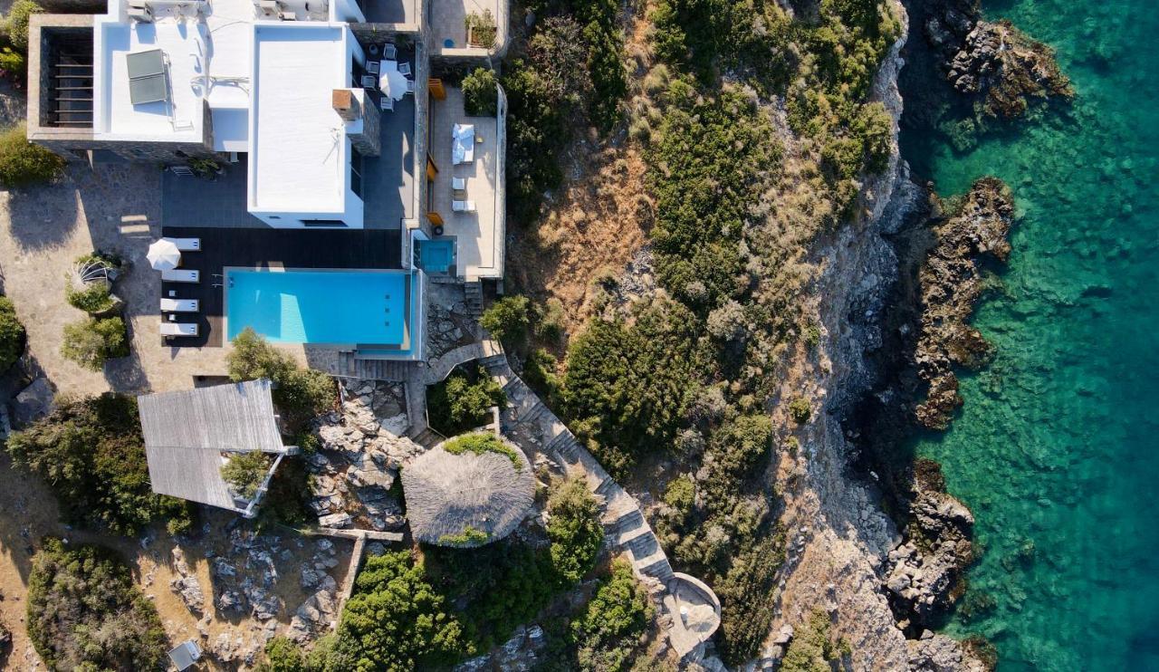 Villa Aiolos: Above The Sea, Within Agios Nikolaos Ngoại thất bức ảnh