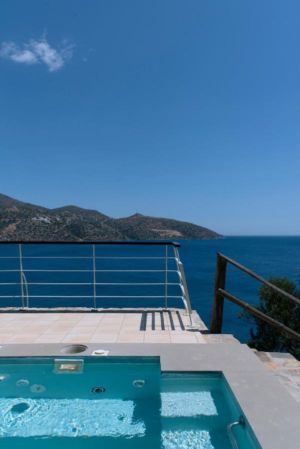 Villa Aiolos: Above The Sea, Within Agios Nikolaos Ngoại thất bức ảnh
