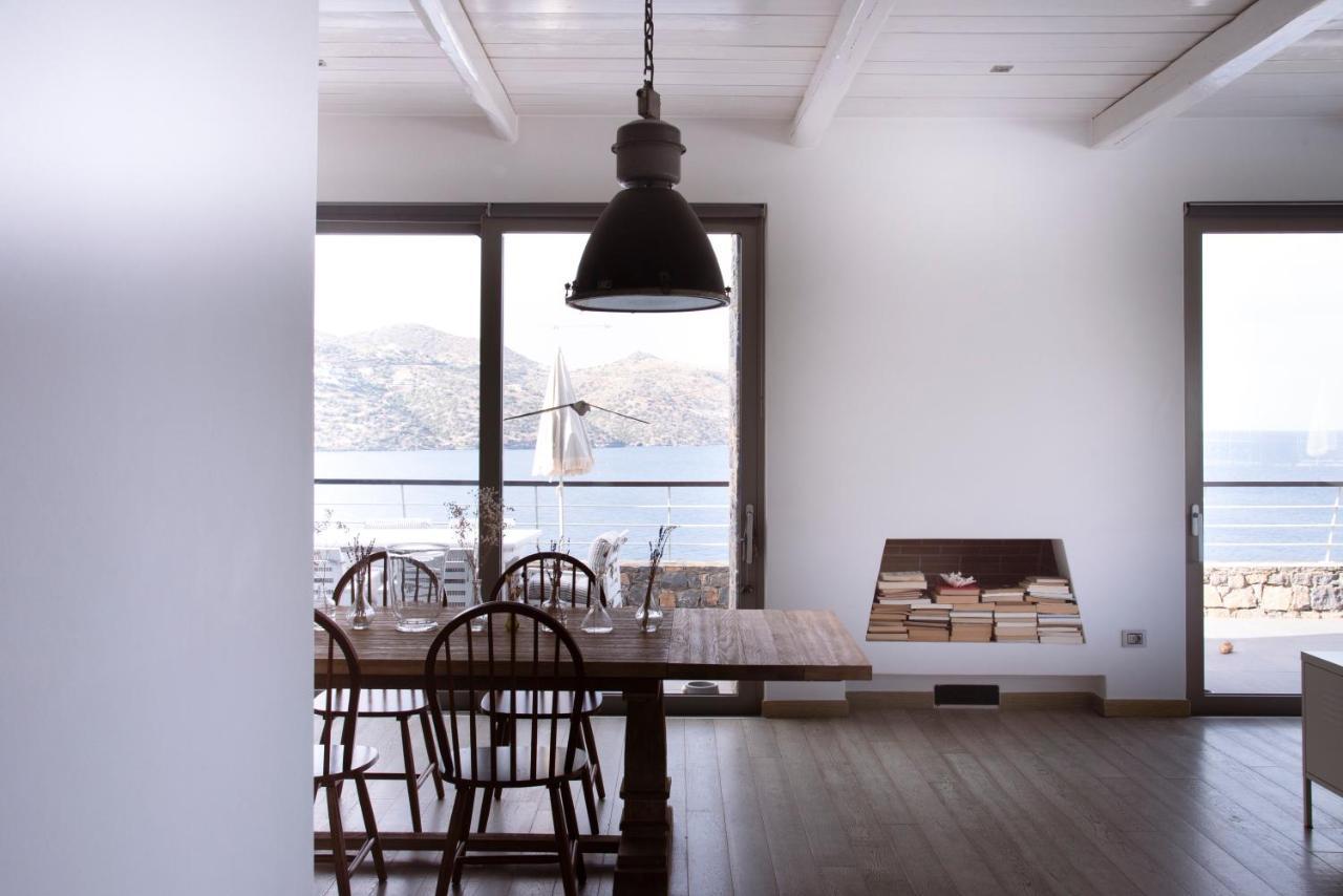 Villa Aiolos: Above The Sea, Within Agios Nikolaos Ngoại thất bức ảnh