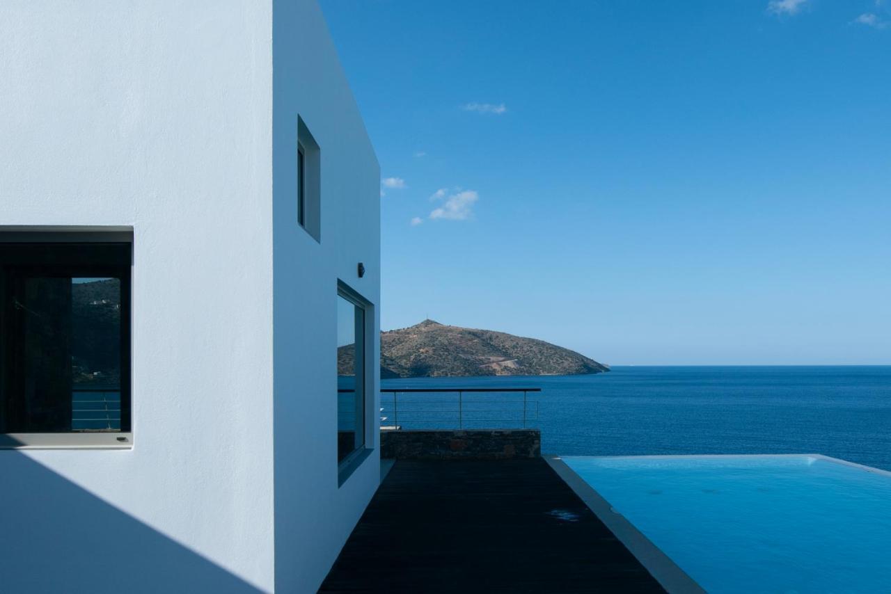 Villa Aiolos: Above The Sea, Within Agios Nikolaos Ngoại thất bức ảnh