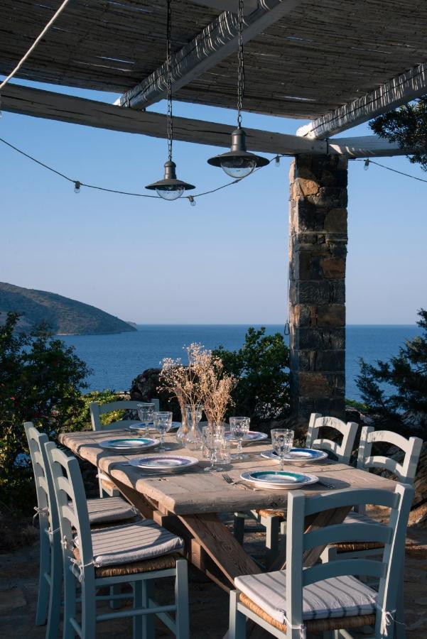 Villa Aiolos: Above The Sea, Within Agios Nikolaos Ngoại thất bức ảnh
