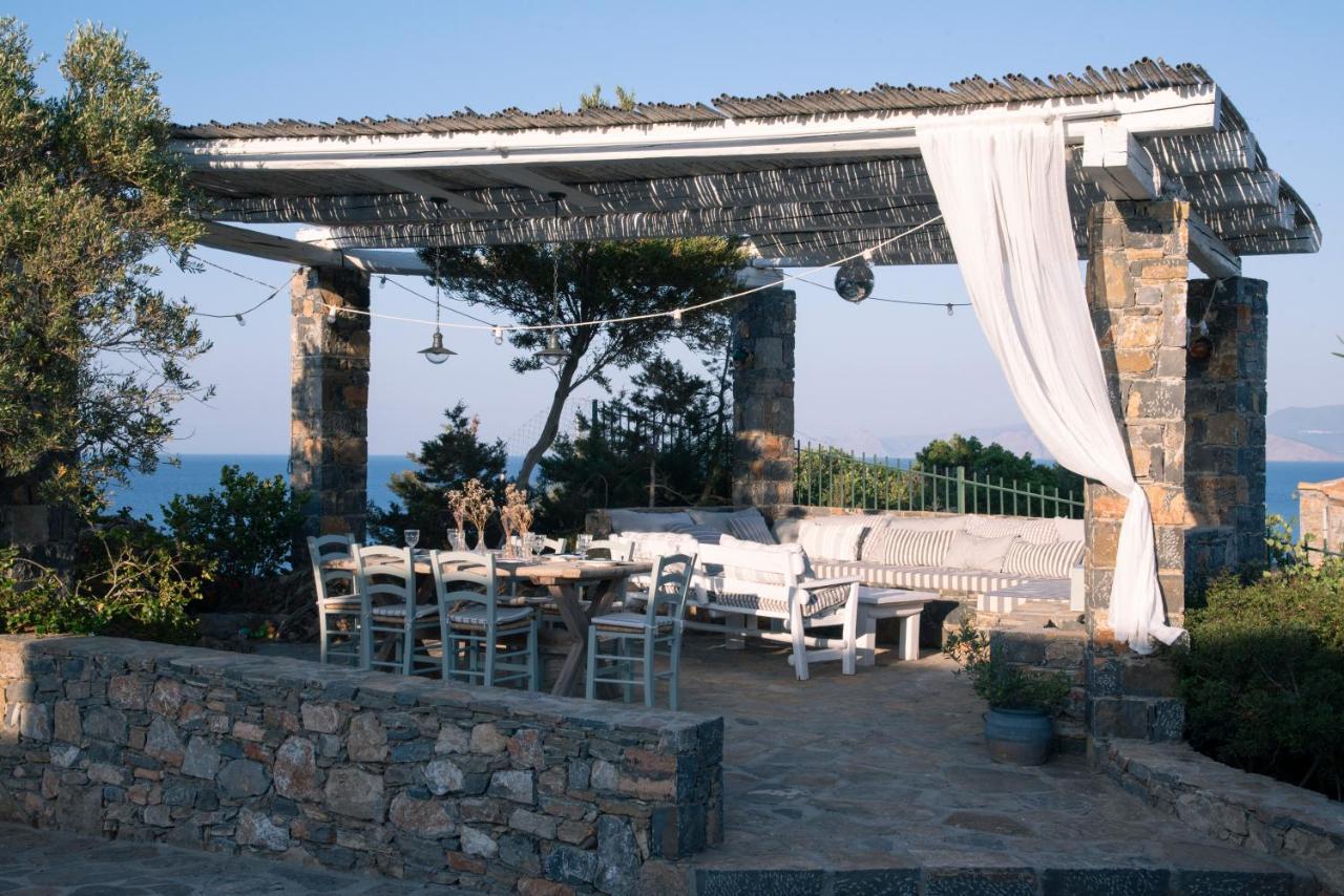 Villa Aiolos: Above The Sea, Within Agios Nikolaos Ngoại thất bức ảnh