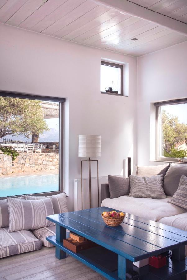 Villa Aiolos: Above The Sea, Within Agios Nikolaos Ngoại thất bức ảnh