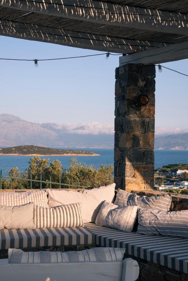Villa Aiolos: Above The Sea, Within Agios Nikolaos Ngoại thất bức ảnh