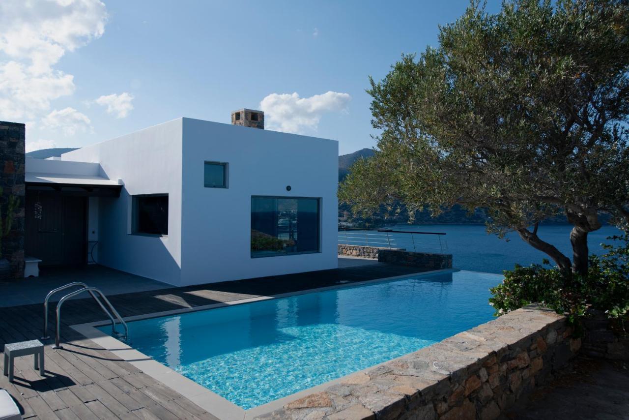 Villa Aiolos: Above The Sea, Within Agios Nikolaos Ngoại thất bức ảnh