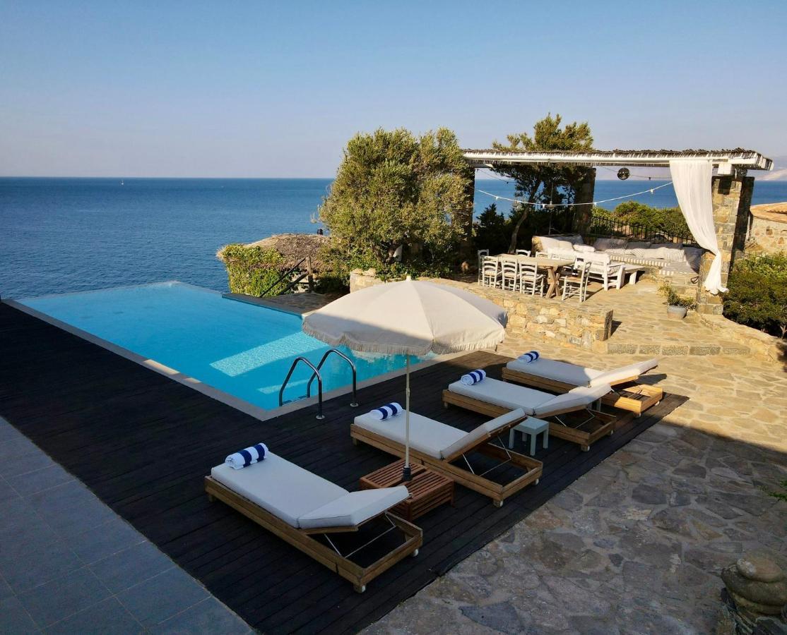 Villa Aiolos: Above The Sea, Within Agios Nikolaos Ngoại thất bức ảnh