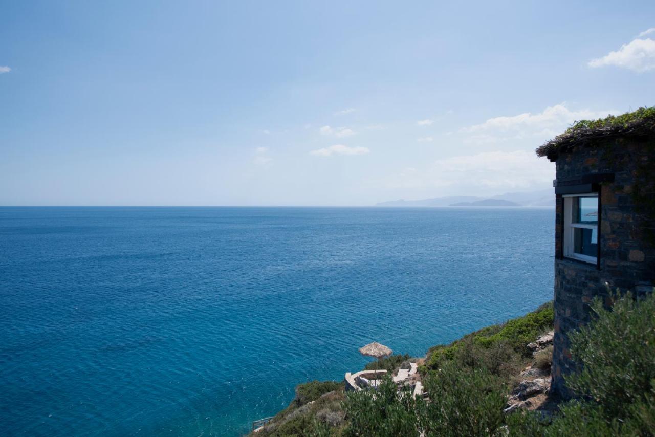 Villa Aiolos: Above The Sea, Within Agios Nikolaos Ngoại thất bức ảnh